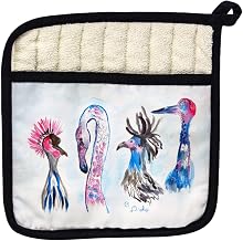 Betsy Drake PT829 Loony Birds Pot Holder
