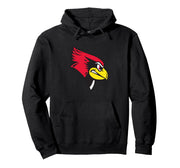 Winston Redbirds Pullover Hoodie by Winston High School, Winston, MO 64689 – Black, Model 8A34RGRXZM1