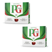 80 Non-Pyramid Teabags Box (Pack of 2) by PG Tips – 80 Count (Pack of 2), Pack of 2