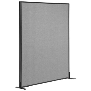 Freestanding Office Partition Panel by Global Industrial – Alloy Steel, Grey, Model 238637FGY