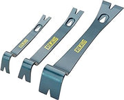 Estwing 3-Piece Pry Bar Set, Forge Steel Pry Bars - 5.5", 7.5" & 10", PB3PC