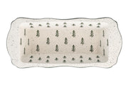 Christmas Tree Bake and Serve Loaf Pan by 10 Strawberry Street – Bake & Serve Loaf, Ceramic, Christmas Tree Green, Model XTREE-LOAF-DS