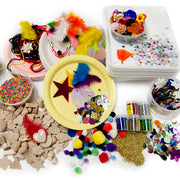 Products Collage Treasure Box by Hygloss – Wood, Multicolor, Pack of 100, Model 9904