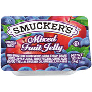 Smuckers Mixed Fruit Jelly by Smucker's – 0.5 Ounce (Pack of 200), Pack of 200, Model 5150000765