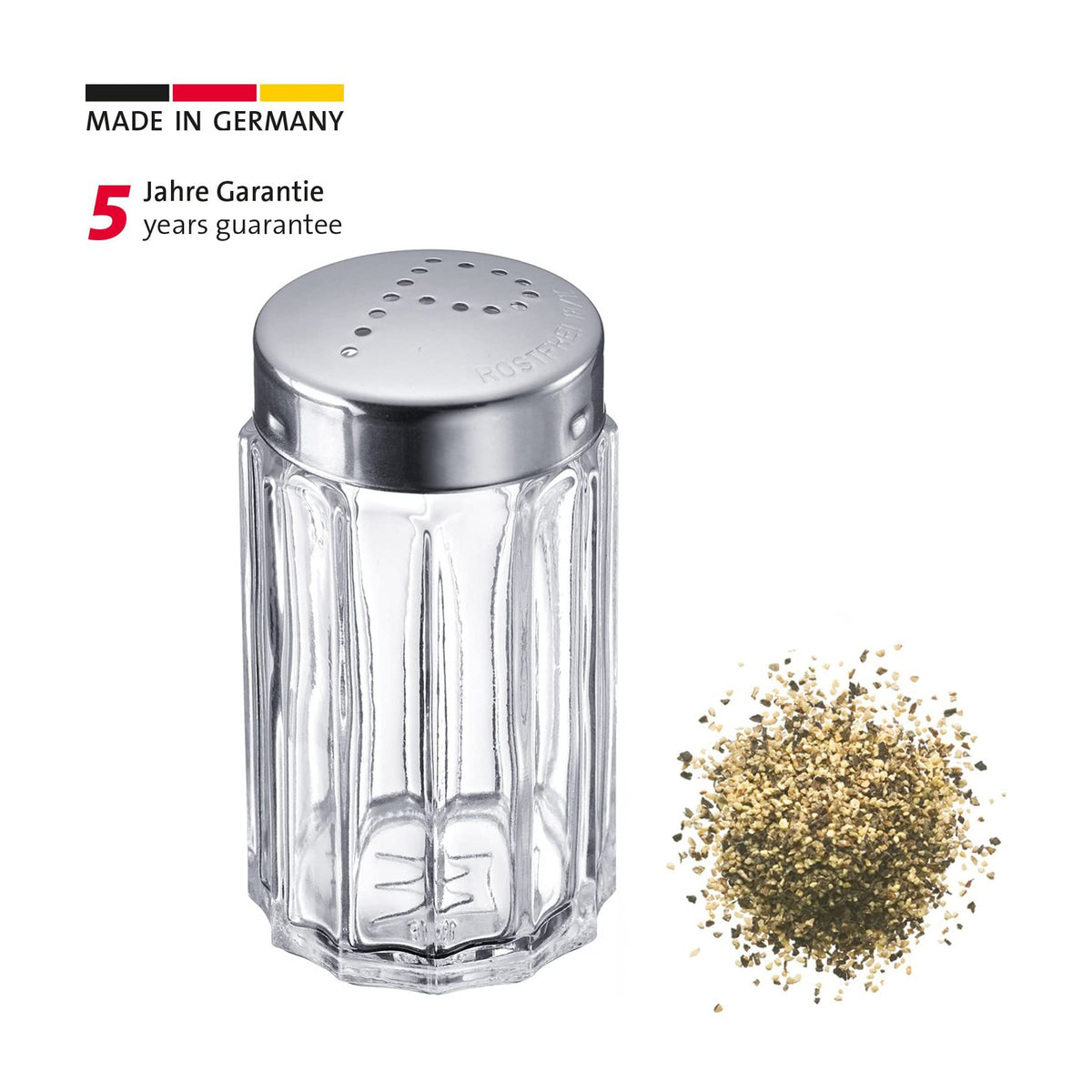 Pepper shaker 'Traditionell' by Westmark – A, 50 milliliters, Glas, De, Model 63102260