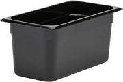 Cambro 36CW110 Food Pan 1/3 X 6" Camwear Black Case of 6