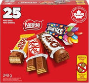 Nestle Nestlé Assorted Mini Chocolate Bars, 25pcs, 248g