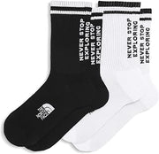 The North Face Everyday NSE Crew Sock | 2-pack Lightweight Socks for Men & Women With Comfortable Padding & Ergonomic Toe Box