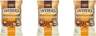 Snyder's of Hanover Sourdough Nibblers Pretzels, 16 Oz (Pack of 3)