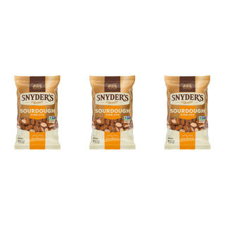 Sourdough Nibblers Pretzels by Snyder's of Hanover – 16 Ounce (Pack of 3), Model 80040