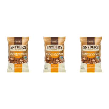 Sourdough Nibblers Pretzels by Snyder's of Hanover – 16 Ounce (Pack of 3), Model 80040