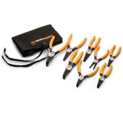 GEARWRENCH 8 Piece Fixed Joint / Black / 1 Snap-Ring Pliers