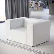 Modway White / Contemporary / Armchair Chairs