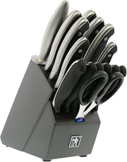 HENCKELS Forged Synergy 16-pc East Meets West Knife Block Set, Black