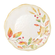 UP Melamine Dinnerware Set, 16 Piece Pumpkin Design, Service for 4, Orange