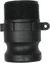 BE Pressure 90.725.112, 1-1/2" Polypropylene Camlock Fitting, Male Coupler x MPT Thread