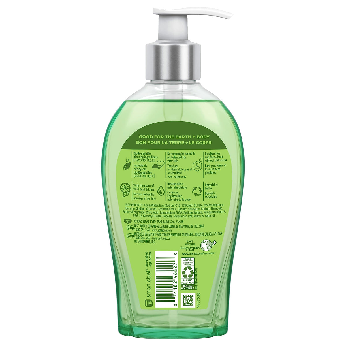 Liquid Hand Soap by Softsoap – 13 Fl Oz (Pack of 4), Bamboo, Green, Pack of 4, Model US06377A