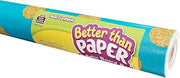 Teacher Created Resources Better Than Paper® Bulletin Board Roll, 4' x 12', Teal Confetti, Pack of 4