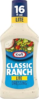 Kraft Classic Ranch Lite Salad Dressing (16 fl oz Bottle)