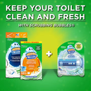 Fresh Toilet Brush Refills - 8 Counts by Scrubbing Bubbles – 1 Count (Pack of 8), Pack of 8, Model 656923