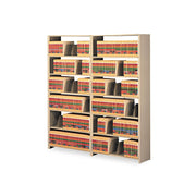 Snap-Together Steel Seven-Shelf Closed Starter Set by Tennsco – 7, Alloy Steel, Sand, Model TNN128848PCSD