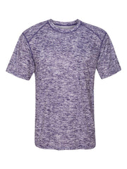 Blend Short Sleeve T-Shirt M Purple by Badger – Polyester, Purple, Model 4191