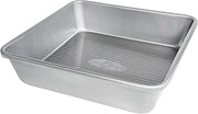 USA Pan Bakeware Seamless Nonstick Square Baking Pan, 8 x 8 x 2