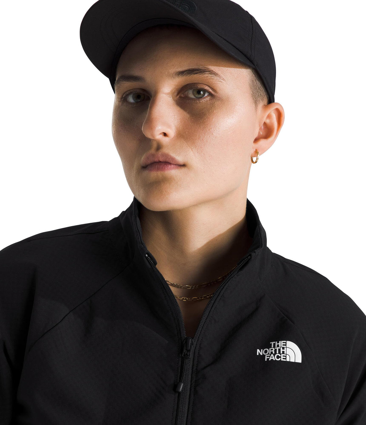 Women's Tek Approach Jacket by The North Face – Small, Polyester, Tnf Black, Model NF0A8B5A
