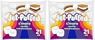 Jet-Puffed more Vanilla Marshmallows, 21 Oz (Pack of 2)
