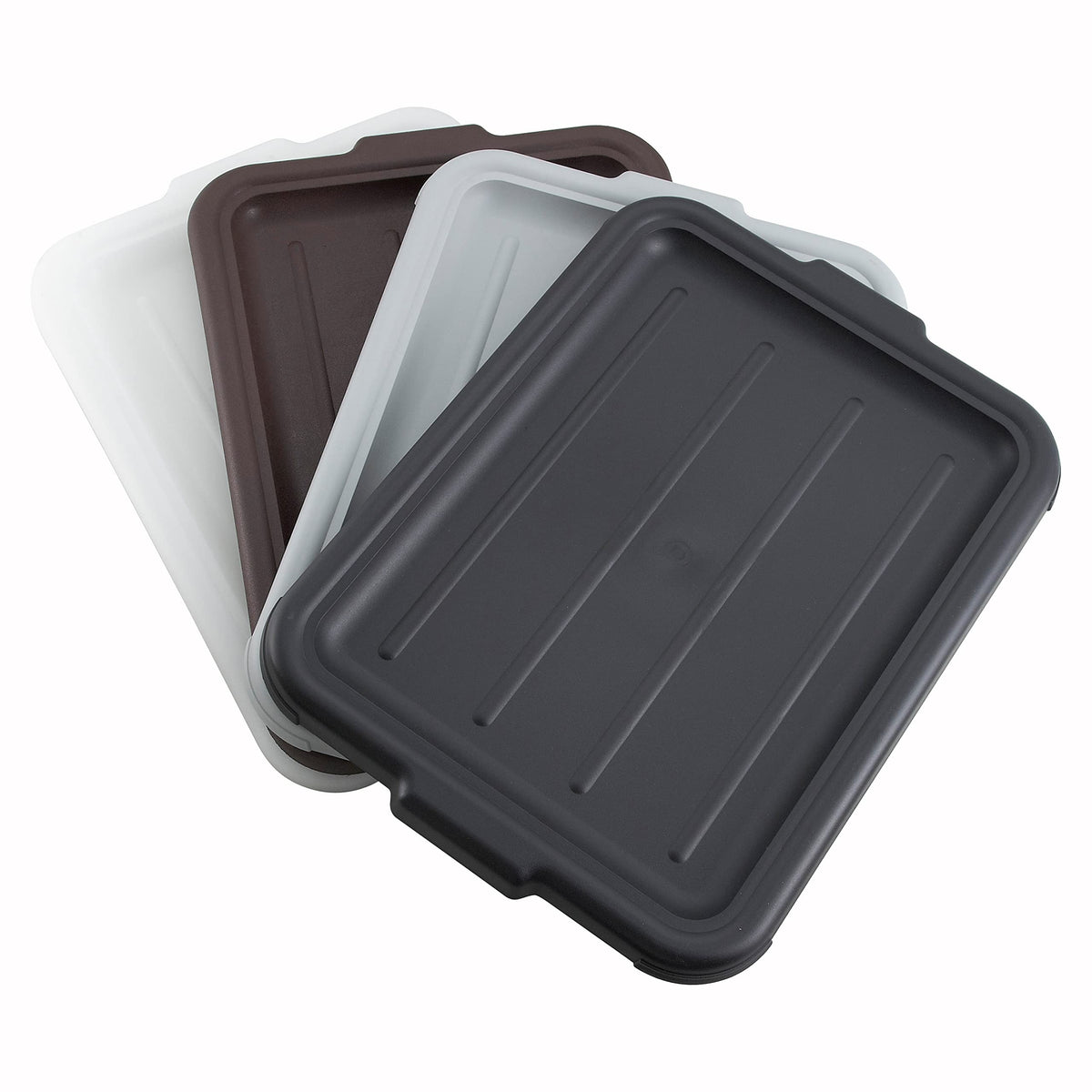 Gray Bus Box Lid by Winco – Medium, Plastic, Gray, Model PL-57C
