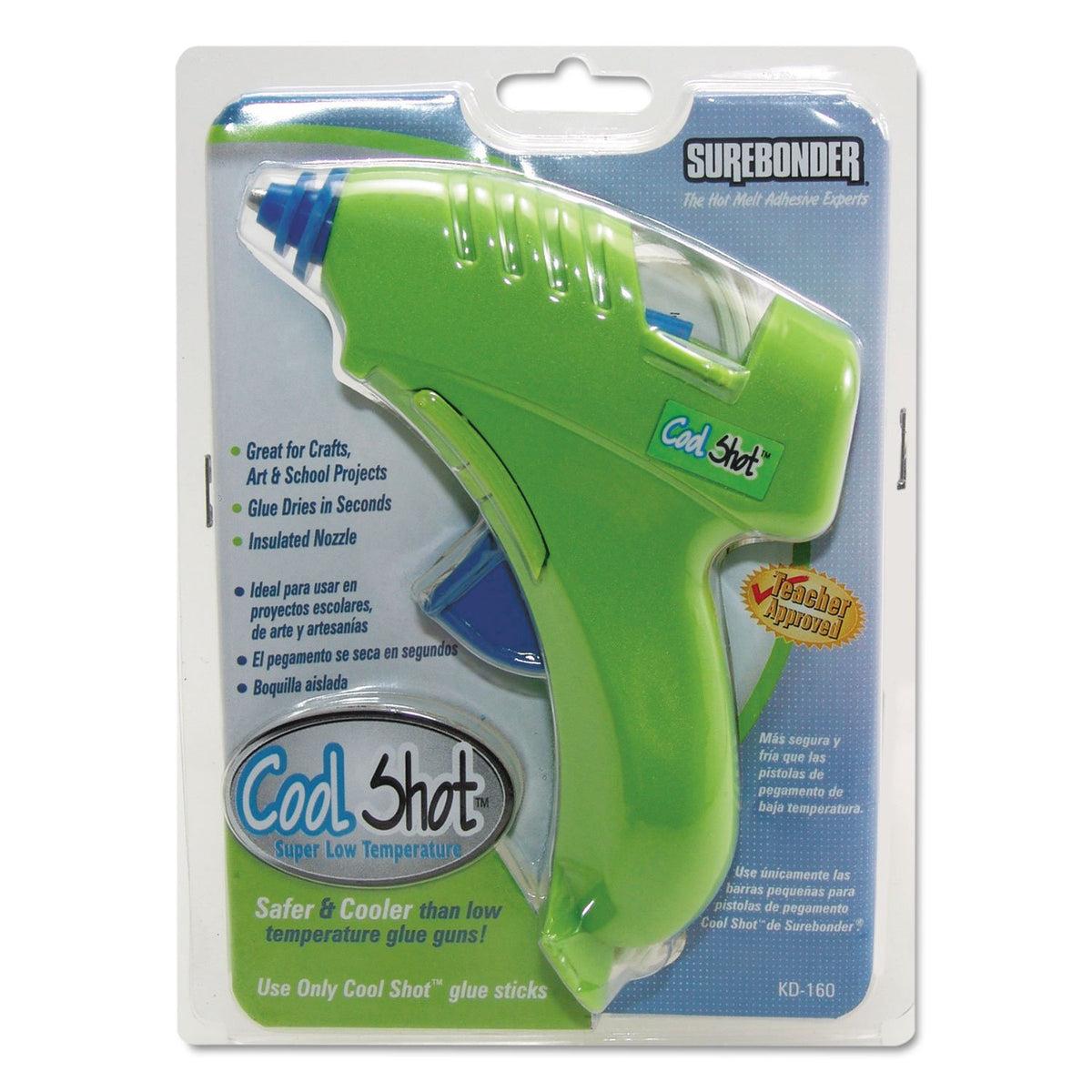 Fpc Green Super Low Temperature Glue Gun by Surebonder – Green, Pack of 7, Model KD160F