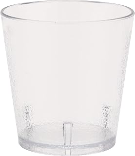 G.E.T. 6609-1-CL-EC Heavy-Duty Plastic Restaurant Tumblers, 9 Ounce, Clear (Set of 4)