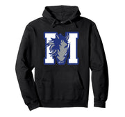 Curtis-Tufts M Mustang Pullover Hoodie by Curtis-Tufts High School, Medford, MA 02155 – Black, Model 0J9HAXS0NRN