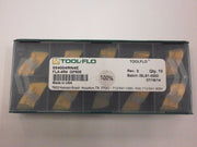 10pc) ToolFlo Top Notch Carbide Acme Threading Inserts NA 4R4 GP50C by Tool Flo – Carbide, Pack of 10, Model FLA 4R4 GP50