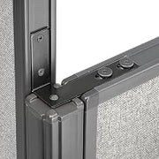 Global Industrial Office Panels High-Low 90 Degree Connector Kit For 60" Low Panel