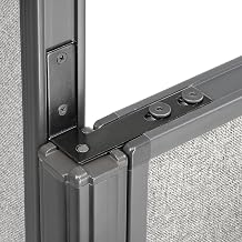 Global Industrial Office Panels High-Low 90 Degree Connector Kit For 60" Low Panel
