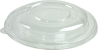 Sabert Clear High Dome Lid for 24, 32, 48 oz Round Pulp Bowls, 300 Count