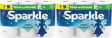 Sparkle Paper Towels, 3 Triple Rolls, Pack of 2 | Pick-A-Size
