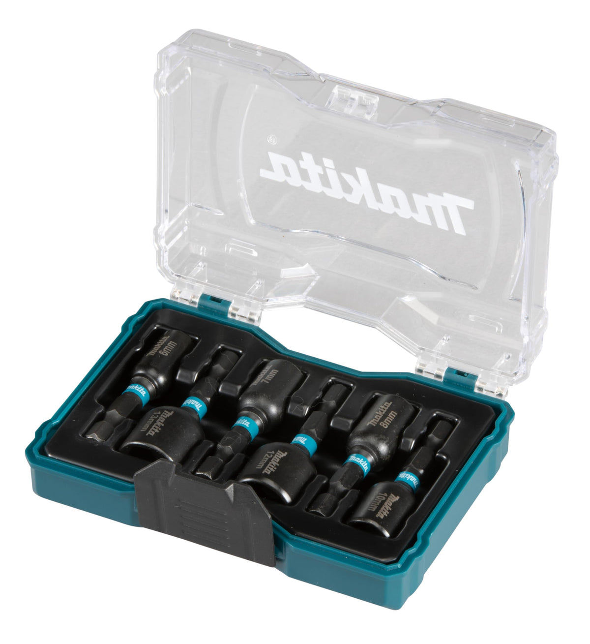 6 Piece Impact Black Nutsetter Set by Makita – One Size, Alloy Steel, Pack of 6, Model E-15768