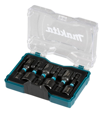 6 Piece Impact Black Nutsetter Set by Makita – One Size, Alloy Steel, Pack of 6, Model E-15768