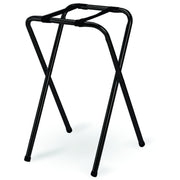 29 1/2" Folding Tray Stand | Commerical Quality for Restaurant Use by Tablecraft – Aluminum, Model 23BK