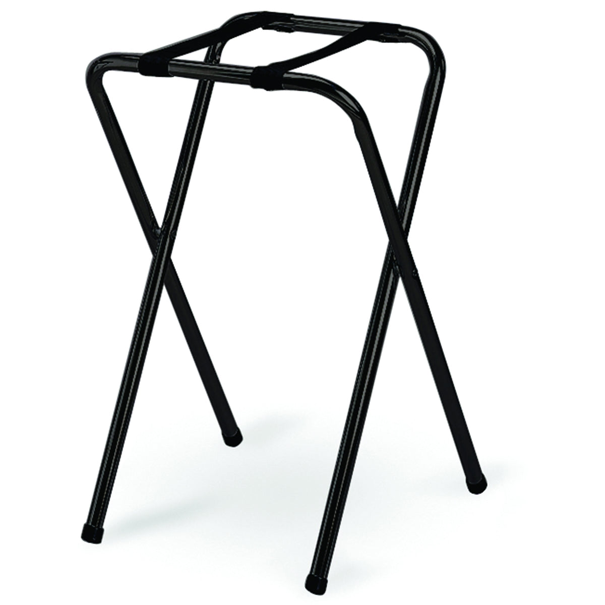 29 1/2" Folding Tray Stand | Commerical Quality for Restaurant Use by Tablecraft – Aluminum, Model 23BK