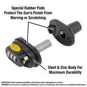 Gun Trigger Locks with Key (3 Pack) and Combination Trigger Lock by Master Lock – Commercial Grade