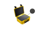 B&W International Yellow / 3000/Y/SI / Pre-cut Foam Dry Boxes