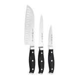 Forged Premio 3-pc Starter Knife Set by HENCKELS – 3-pc, Stainless Steel, Black/Stainless Steel, Pack of 3, Model 16930-000