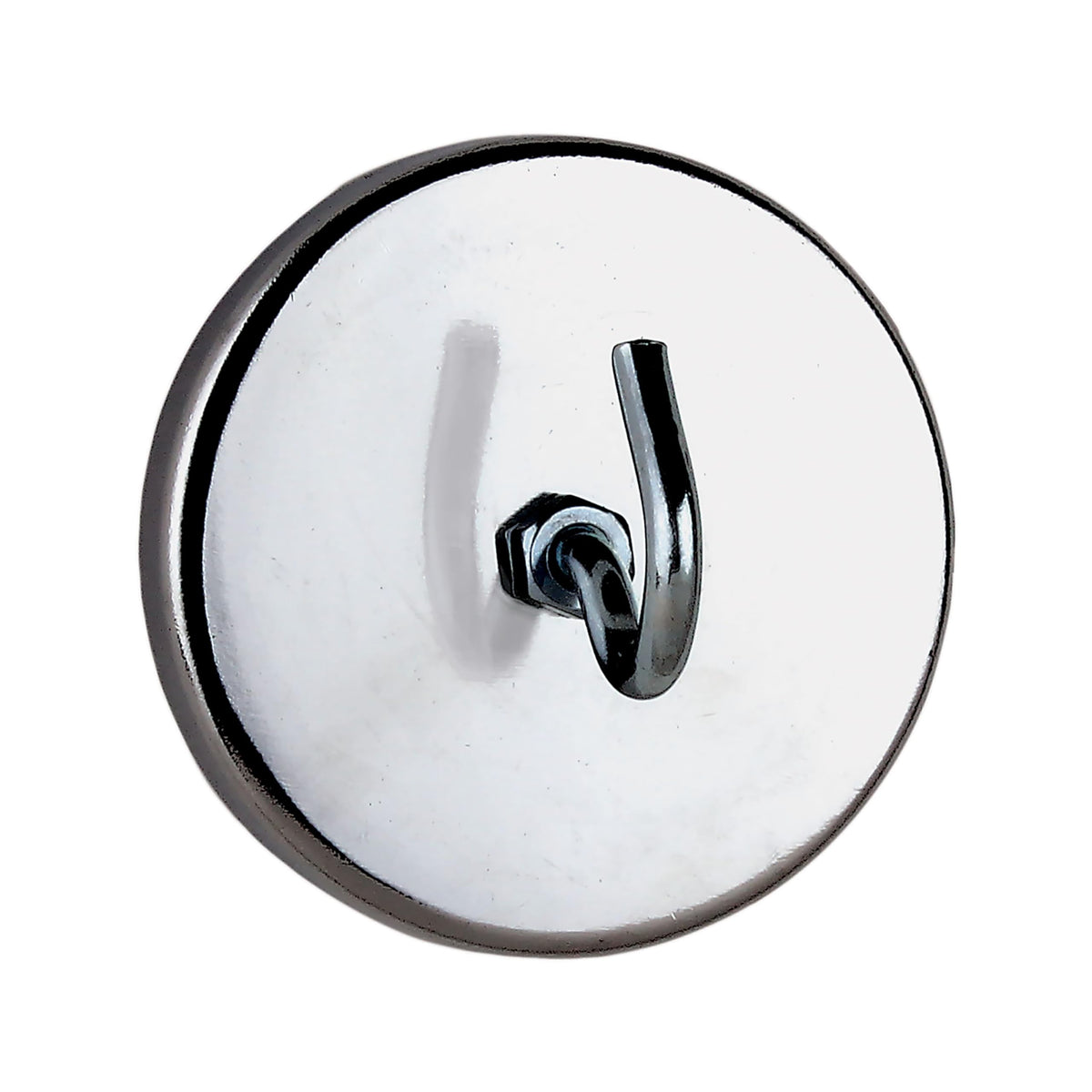 Magnetic Hanging Hook with Round Base 12" by Guardair – 12 Inch, Metal, Metallic, Model 200A40
