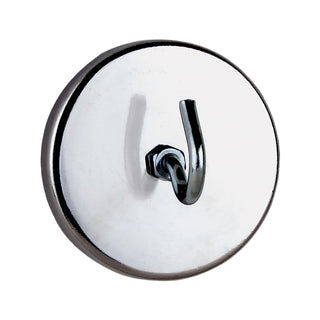 Magnetic Hanging Hook with Round Base 12" by Guardair – 12 Inch, Metal, Metallic, Model 200A40