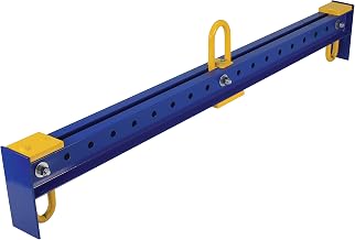 Vestil SBM-40 Steel Adjustable Spreader Beam 78 In Length 4,000 Lb. Capacity Blue