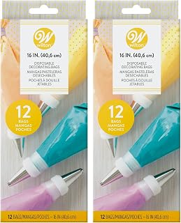 Wilton Disposable 16-Inch Decorating Bags (2 Pack)