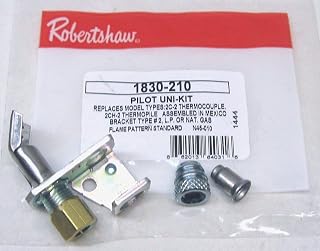Robertshaw Pilot Assembly, LP/Natural Gas, Straight 1830-210 - 1 Each